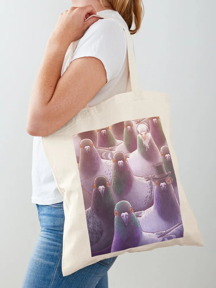 

Pigeons Tote Bag shopping cart bags large tote bag tote bag men's luxury women