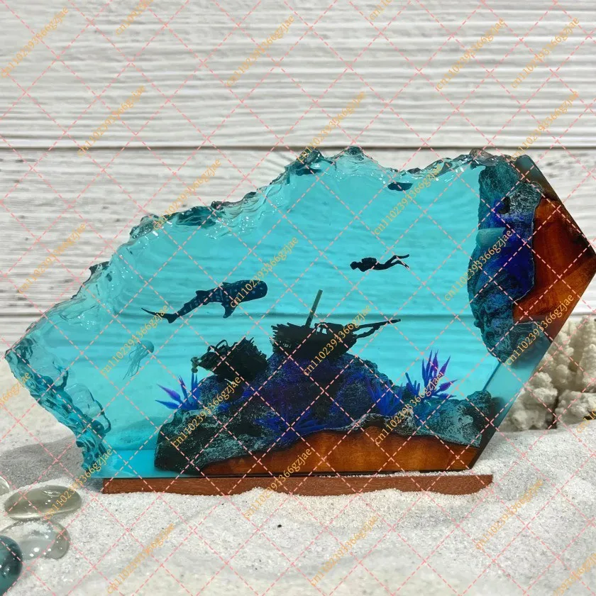 Resin Exquisite Creative 3D Ornament Holiday Gifts