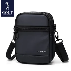 GOLF Shoulder Bag Lightweight Men's Crossbody Bag Small Cross Body Purse Cell Phone Waterproof Mini Cross Bag Adjustable Strap