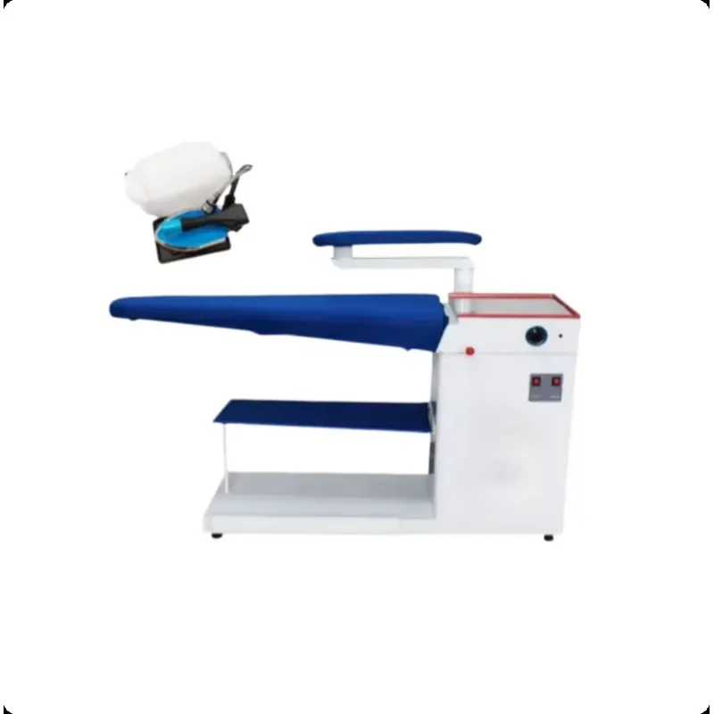 Commercial Steam Ironing Machine with a Large Ironing Table Electric Heat Ironing Equipment for Clothes T-Shirts