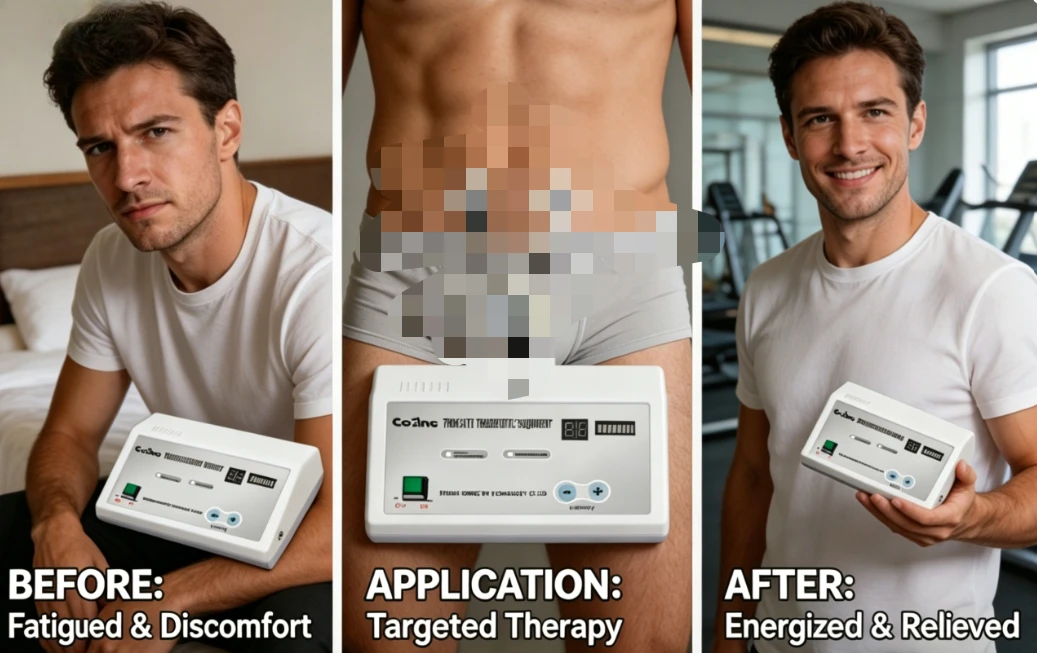 Prostate Therapy Device for Dysuria & Nocturia – Prostatitis & BPH Treatment, Frequent Urination Rehabilitation