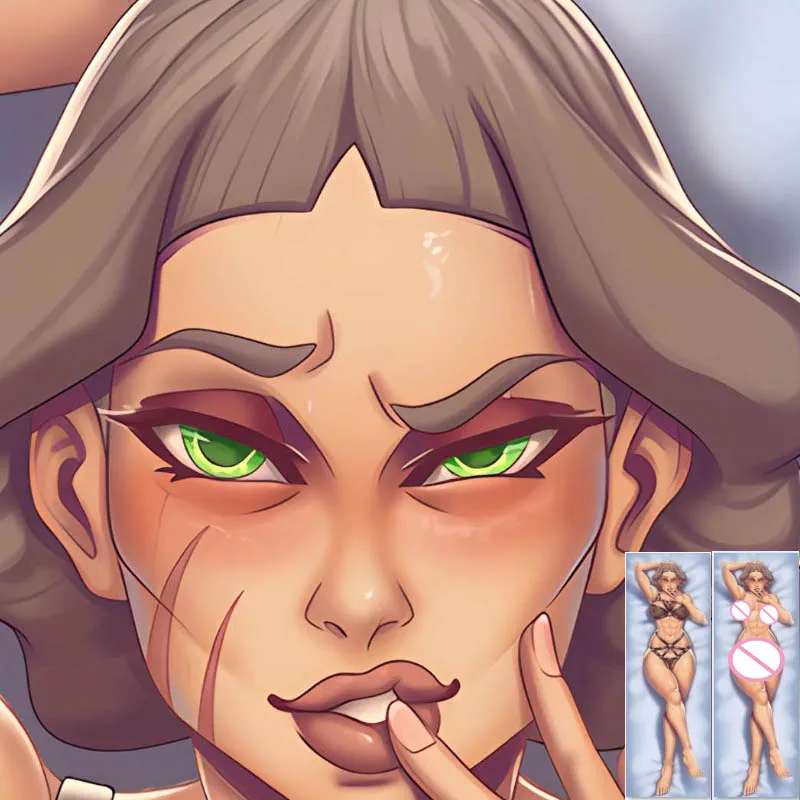 

DIY Personalized Anime Dakimakura Lin Bei Fong Pillow Cover Case Life-size Home Bedding Hugging Body Pillowcase Dropshipping