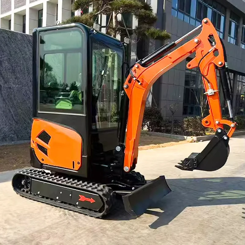 ZY-18 Excavator Construction, Municipal Engineering, Landscaping Multi-Purpose Mini Excavator Earthmoving and Mining(Customized)
