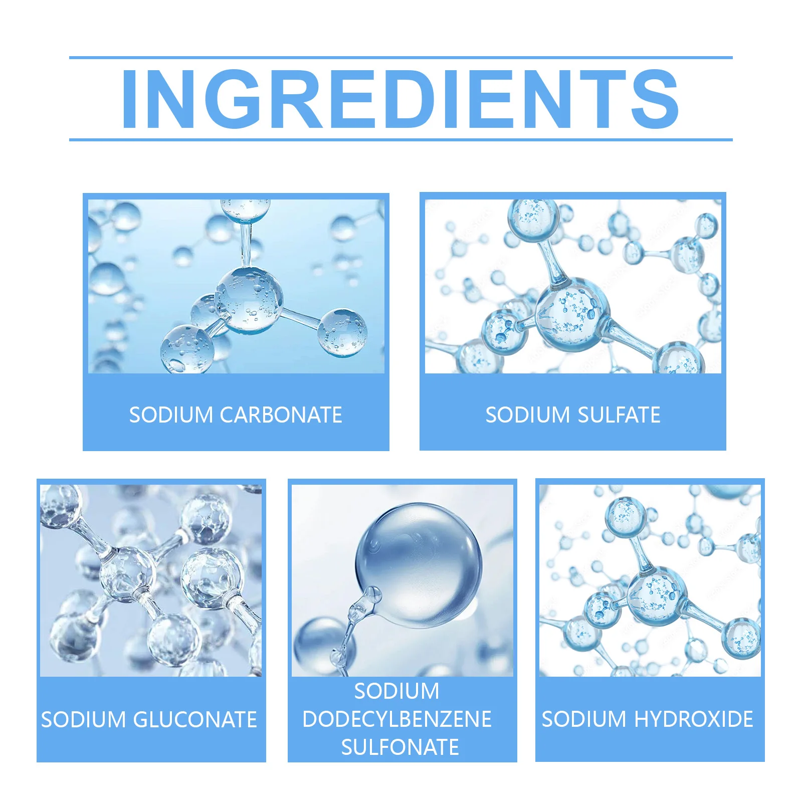 Heavy Oil Cleaning Powder Cookware Remover Grease Dirt Kitchen Cleaner Stain For Range Hoods Stoves Oven Kitchenware Degreaser