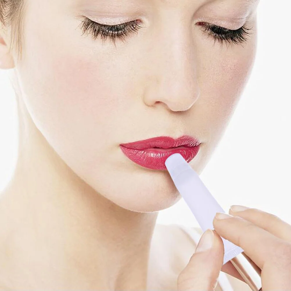 

40Pcs Empty Lip Balm Tubes 10ml Refillable Travel Bottles Leak Proof Portable Reusable Squeezable Lip Gloss Tubes Sample Packing