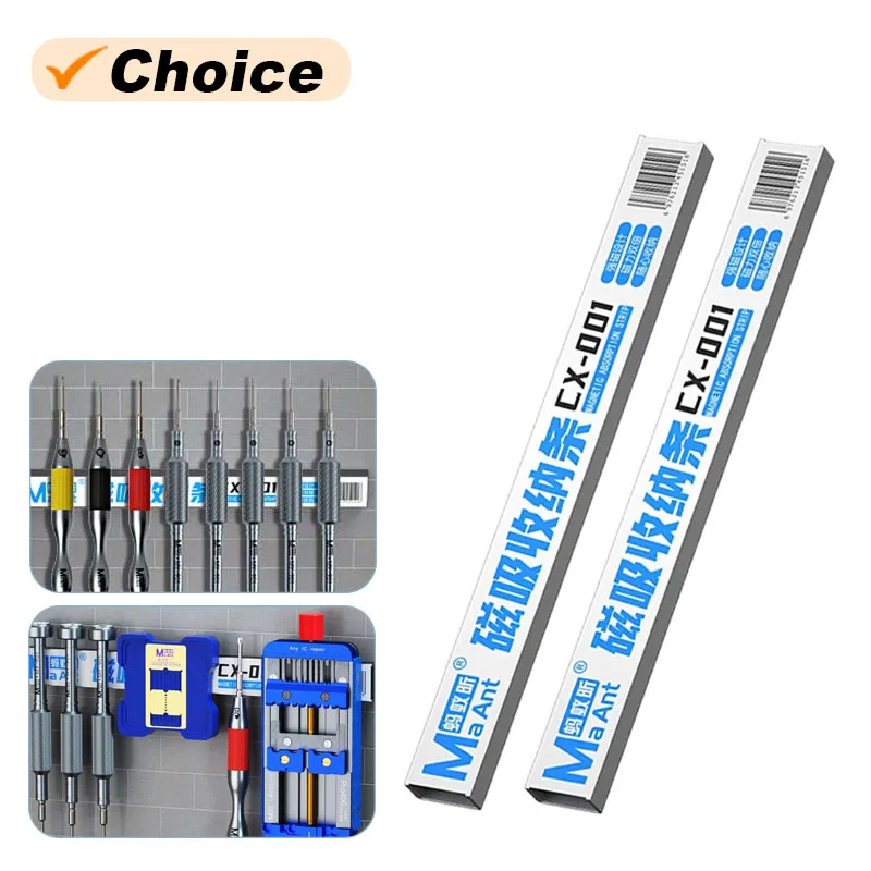 

MaAnt CX-001 Magnetic Absorption Strip for Mobile Phone Repair Multifunctional Maintenance Screwdriver Fixture Storage Tool