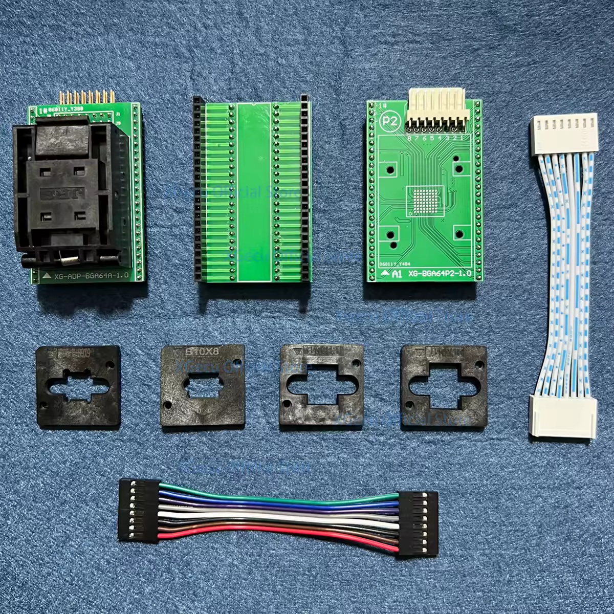 BGA64 2 in 1 adapter kit can only work on XGecu T56 programmer Model: XG-BGA64A-1.0    XG-BGA64P2-1.0