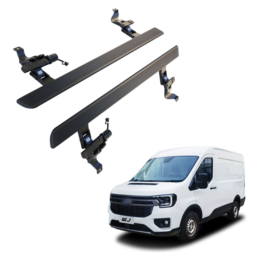 

WJ Super Price LED Lights Car Padel SideSteps Electric Retractable Running Boards for 2012-2021 Delica