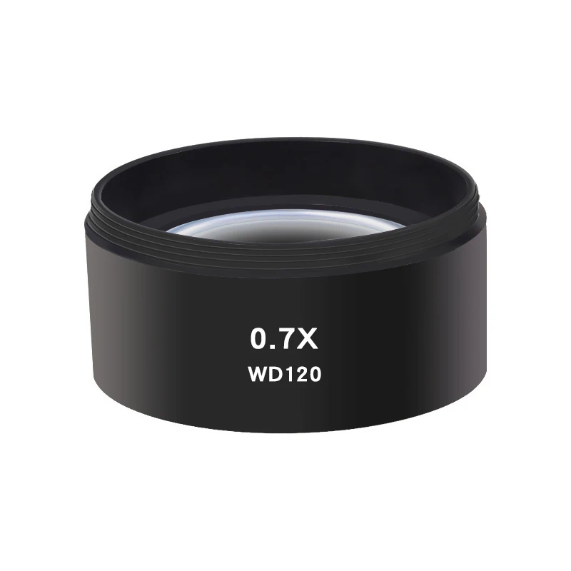 WD165 0,5X WD120 0,7X Trinokular Mikroskop Barlow Objektiv Zoom Stereo Microscopio Kamera Hilfs Objektiv – Detail 8