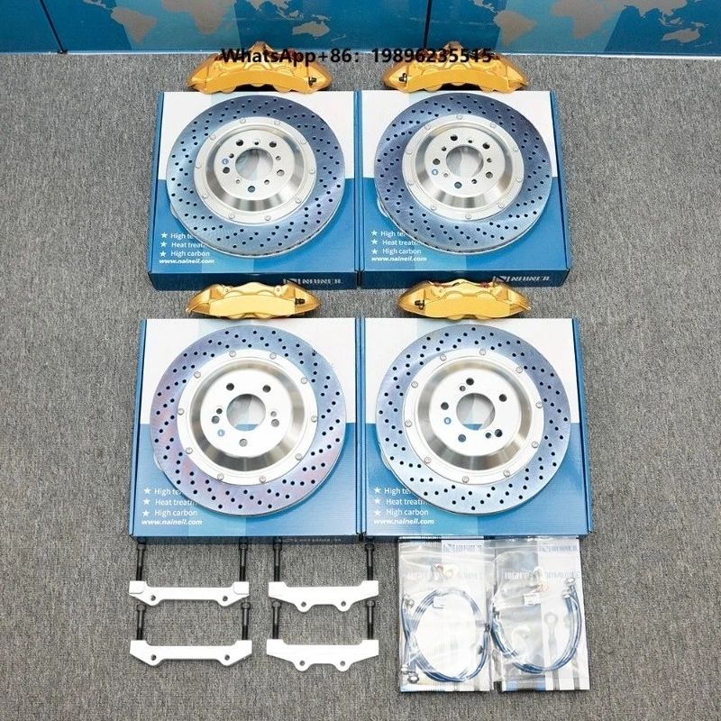 Auto Brake Systems Racing 6 Piston Brake Caliper Big Brake Kit 6 Pot