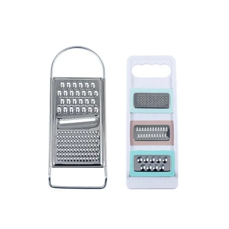 Innovative Stainless Steel Kitchen Scrubber Scraper Multi Purpose Vegetable Peeler Potato Shredder Household Cleaning Tool
