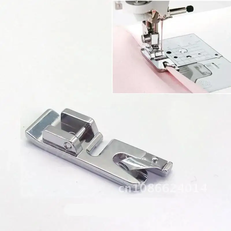 3mm Narrow Rolled Hem Sewing Machine parts accessories Presser Foot - Fits All Low Shank Snap-On Singer*, Brother,  Janome