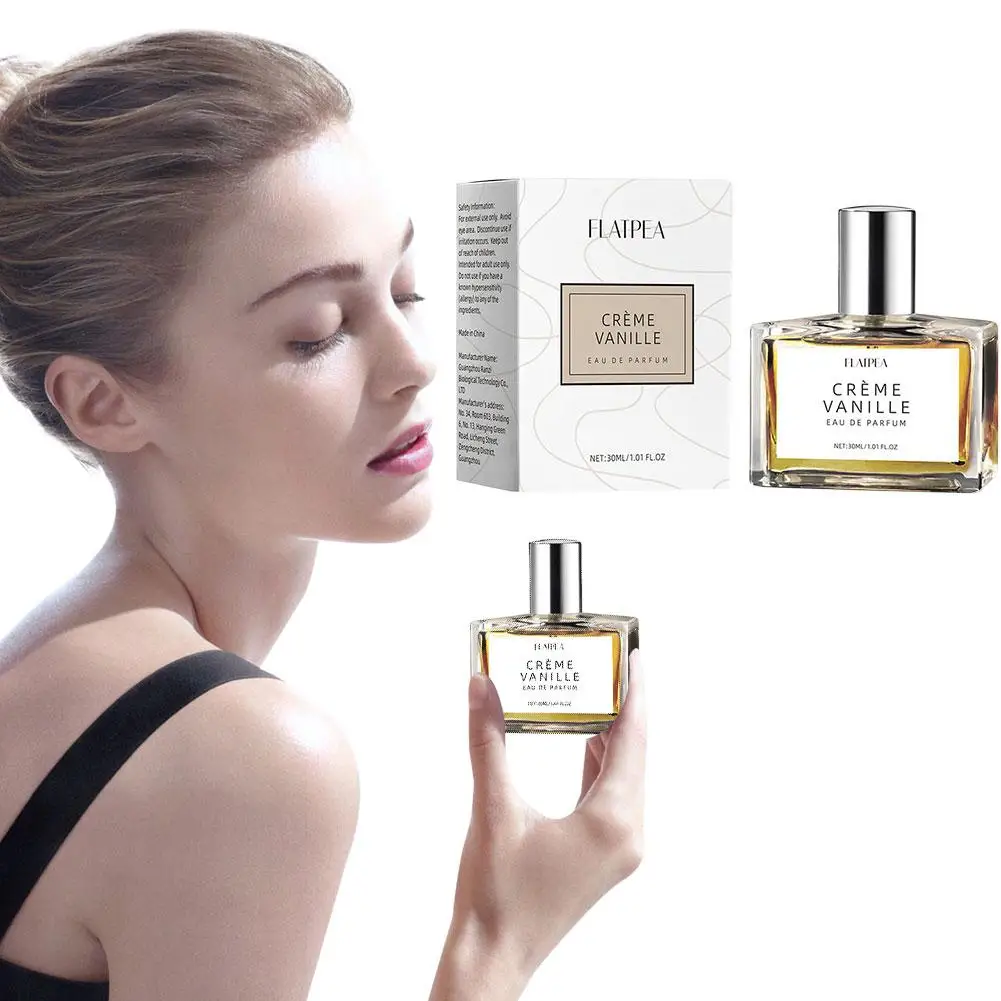 30ml 크림 바닐라 향수 지속되는 가벼운 향기 신선한 데이트 스프레이는 남성 선물 여성 향수를 유치합니다