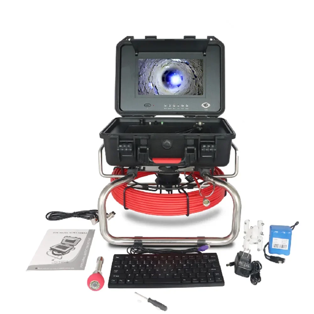 2025 Factory Price Remote Control Sewer Inspection Camera Sewer Check Camera with 512hz Sewer Locator