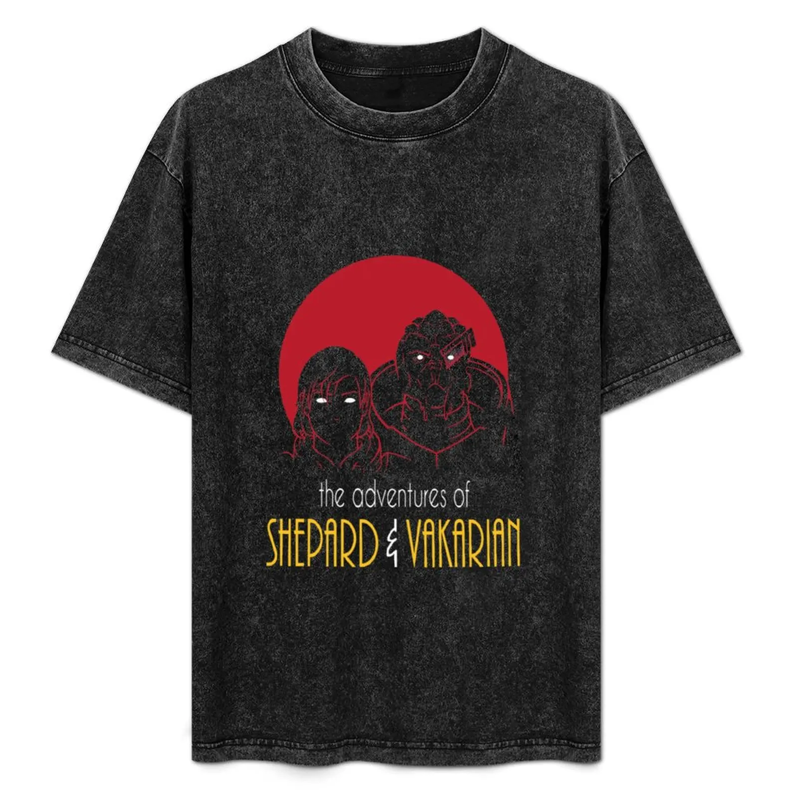 

Adventures of FemShep and Vakarian Essential TShirt2849 T-Shirt Outdoor Activity Sports T-Shirt