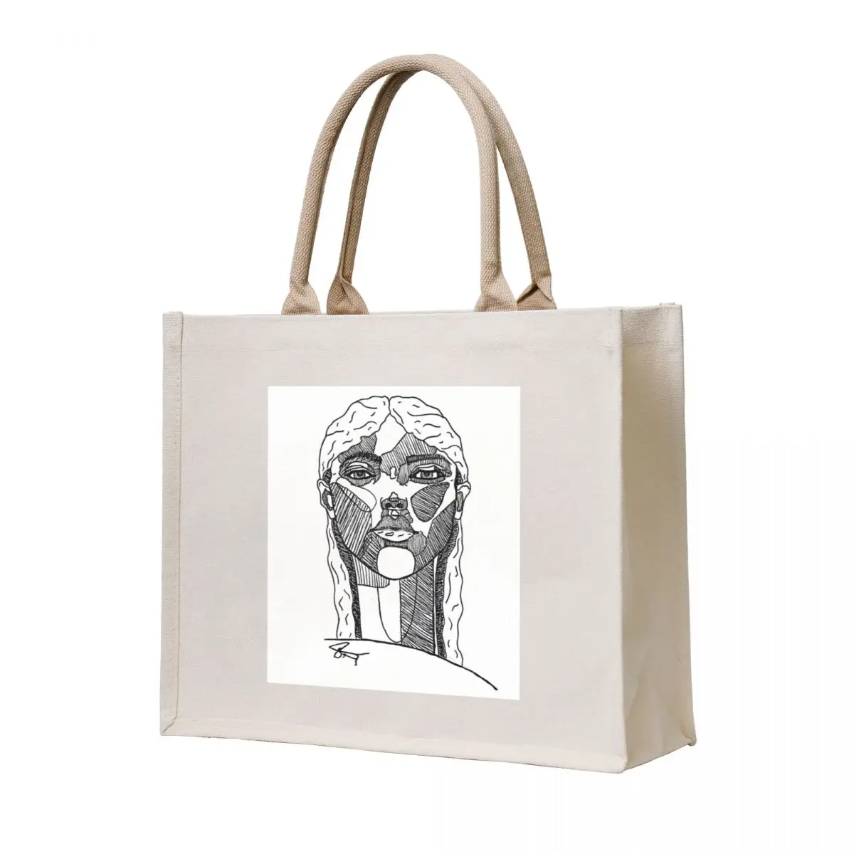

portrait Tote Bag Large bags for women Handbags women cute pouch bag shopper bags for women
