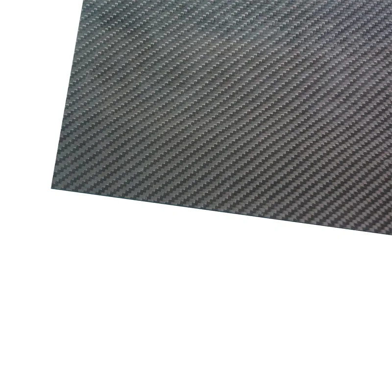 3K Twill Glossy Carbon Fiber Plate 450mmx300mmx2mm