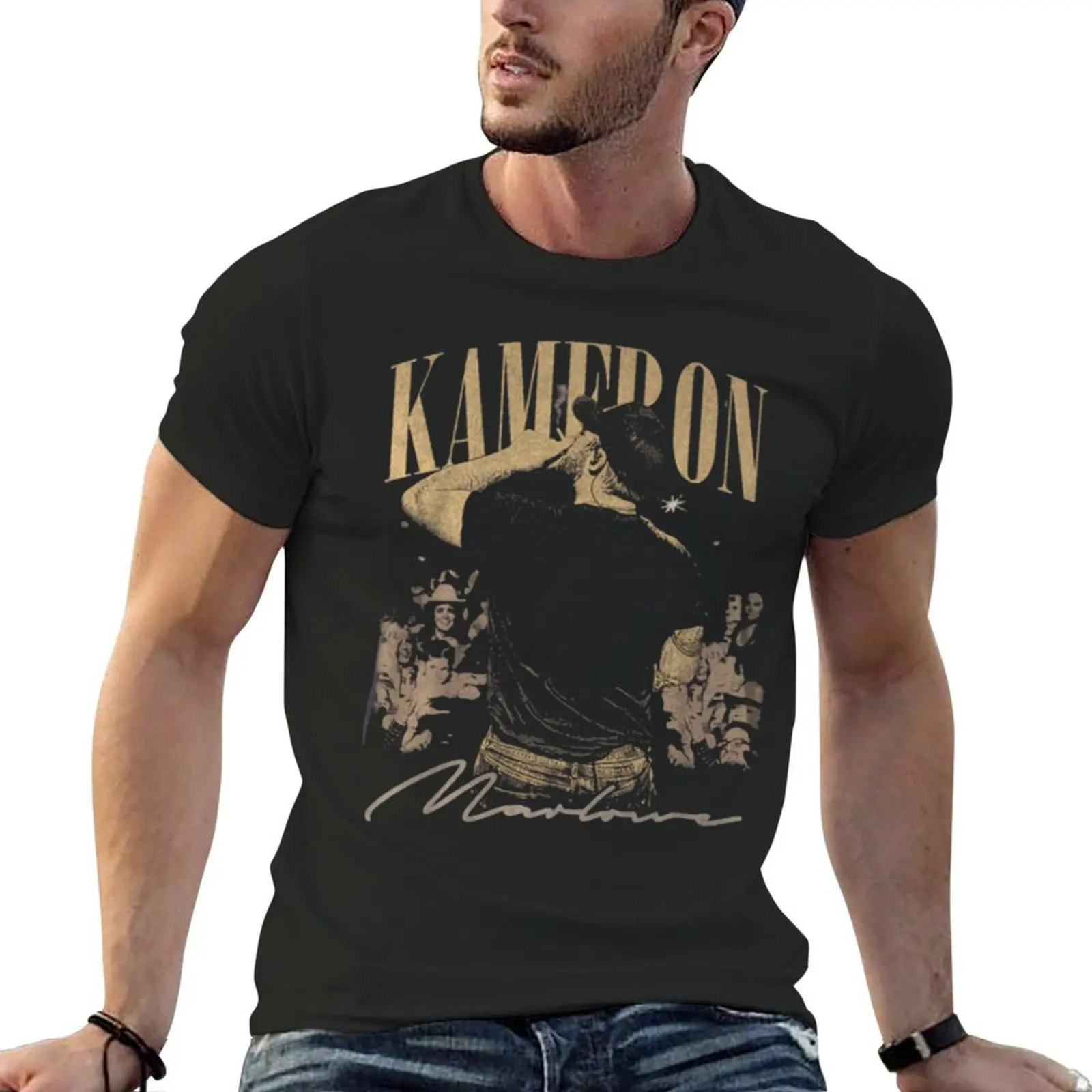 Kameron Marlowe T-Shirt sweat rapper graphic tees man t shirt black t-shirts for men