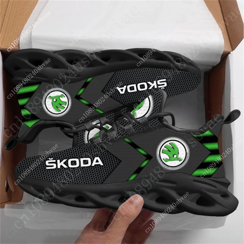 

Skoda Brand Unisex Tennis Shoes Lightweight Casual Men Women Sneakers Big Size Comfortable Sneakers Sports Custom Made Shoes