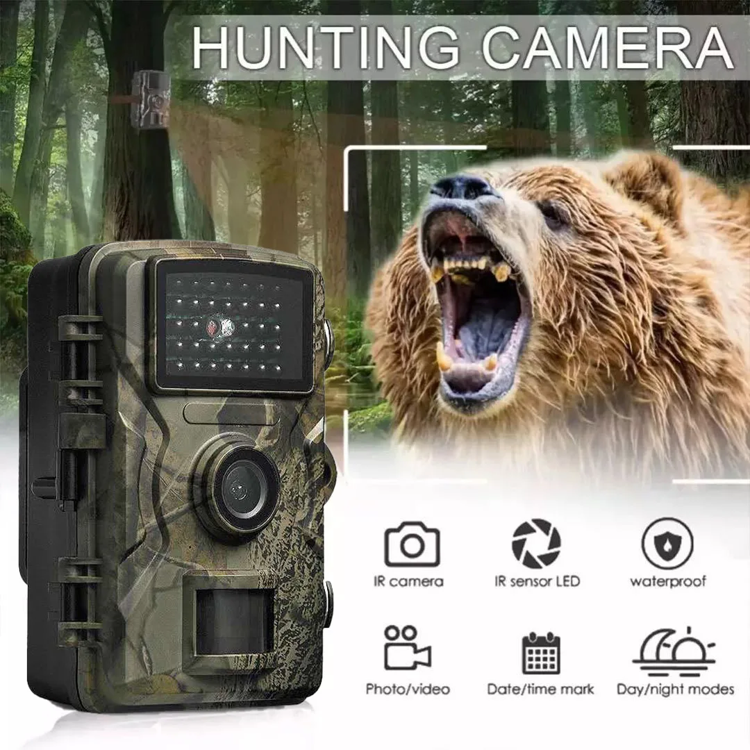 Hunting Trail Camera 16MP 1080P 940nm Infrared Night Vision Motion Activated Trigger Security Cam Outdoor Wildlife Photo Traps