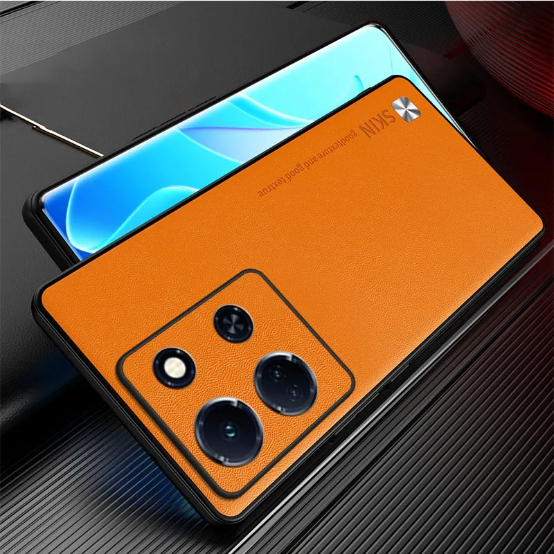 Case For INFINIX Note 30 Case Luxury Silicone Leather Cover For INFINIX Note 30 4G 5G Camera protection Shell Shockproof Bumper