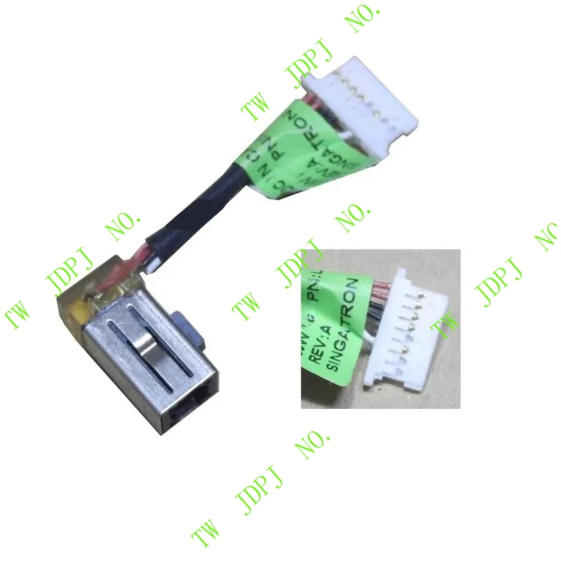 PJSE Laptop DC Power Jack for HP 13-AY 13-BD 13-BE 14-DY 15-ER TPN-W146 TPN-W152 TPN-C147 L37038-S50
