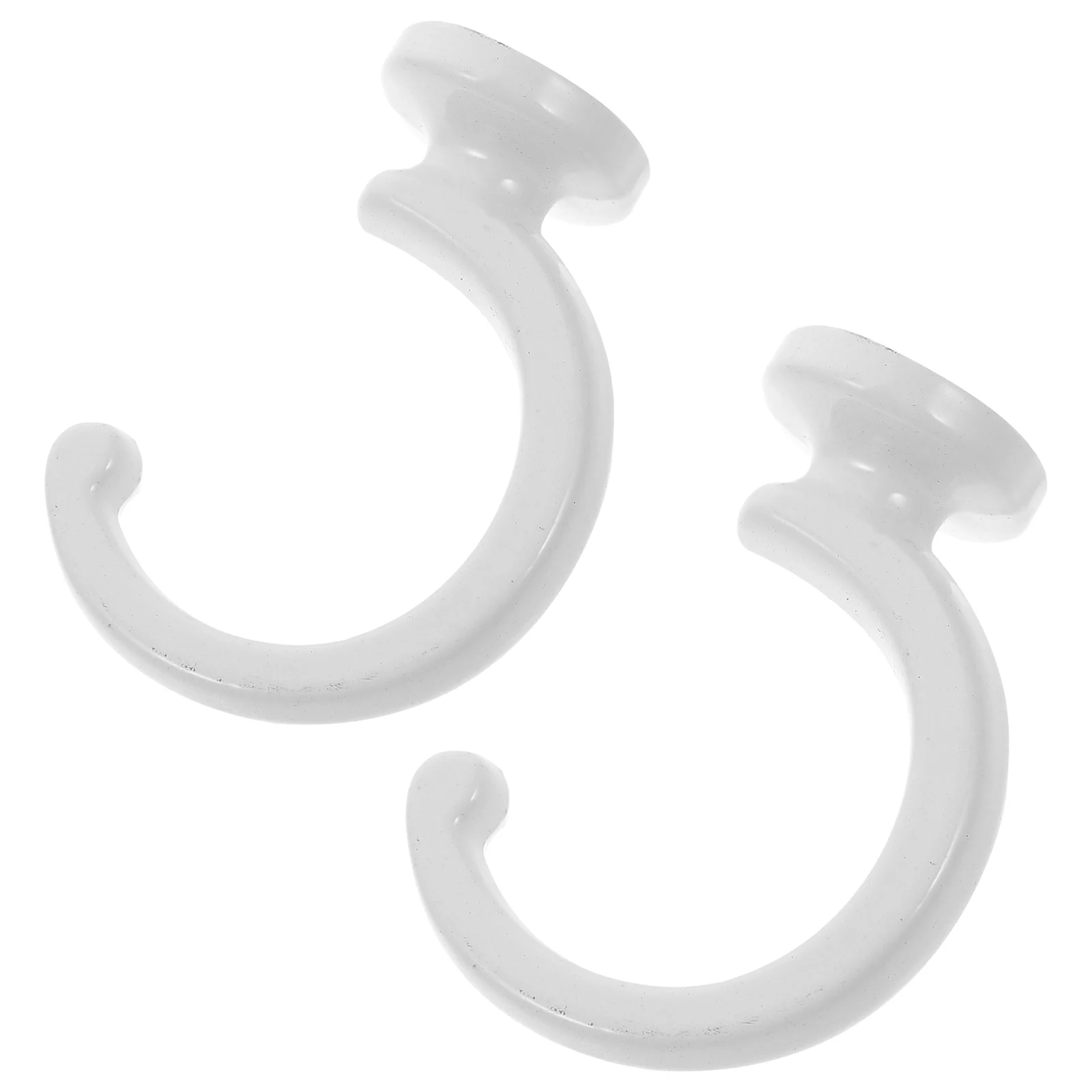 1 ensemble de crochets muraux en alliage de Zinc, embrasses de rideaux de couleur unie pour draperie, sac à serviettes, supports muraux suspendus, accessoires de rideaux