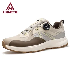 HUMTTO Running Shoes for Men Breathable Sports Luxury Designer Sneakers Man Jogging Casual Black Cushioning Mens Trail Trainers