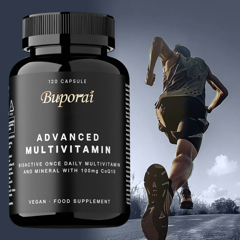 Multivitamin - Boosts Energy Production, Reduces Fatigue, and Improves Vitality, Maintain Heart and Brain Function