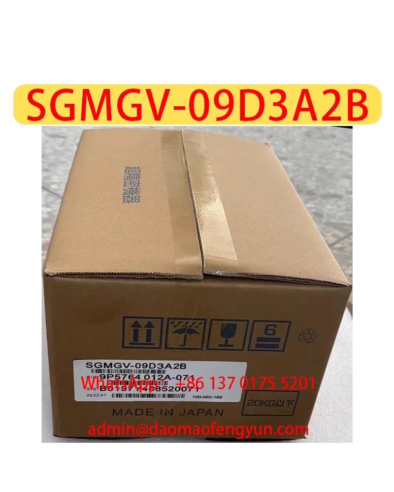 

SGMGV-09D3A2B Совершенно новый серводвигатель, оригинальный, быстрая доставка