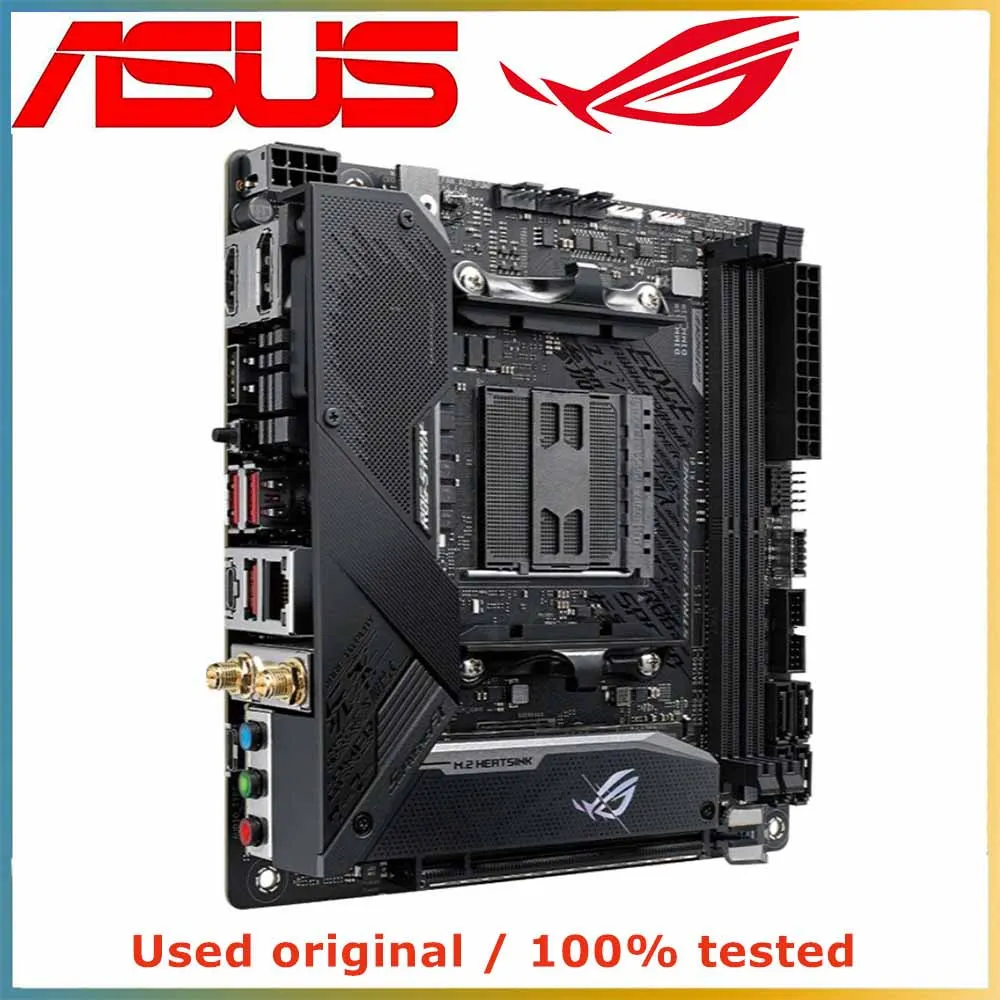 For ASUS ROG STRIX B550-I GAMING Motherboard Socket AM4 CPU DDR4 5100(O.C) Memory Chipset B550 Mini ITX Mainboard
