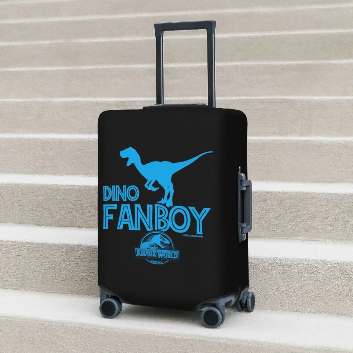 

Dino Fanboy-World Юрского периода, защитный чехол для чемодана, эластичные защитные чехлы для дорожного багажа для 18-32 дюймов