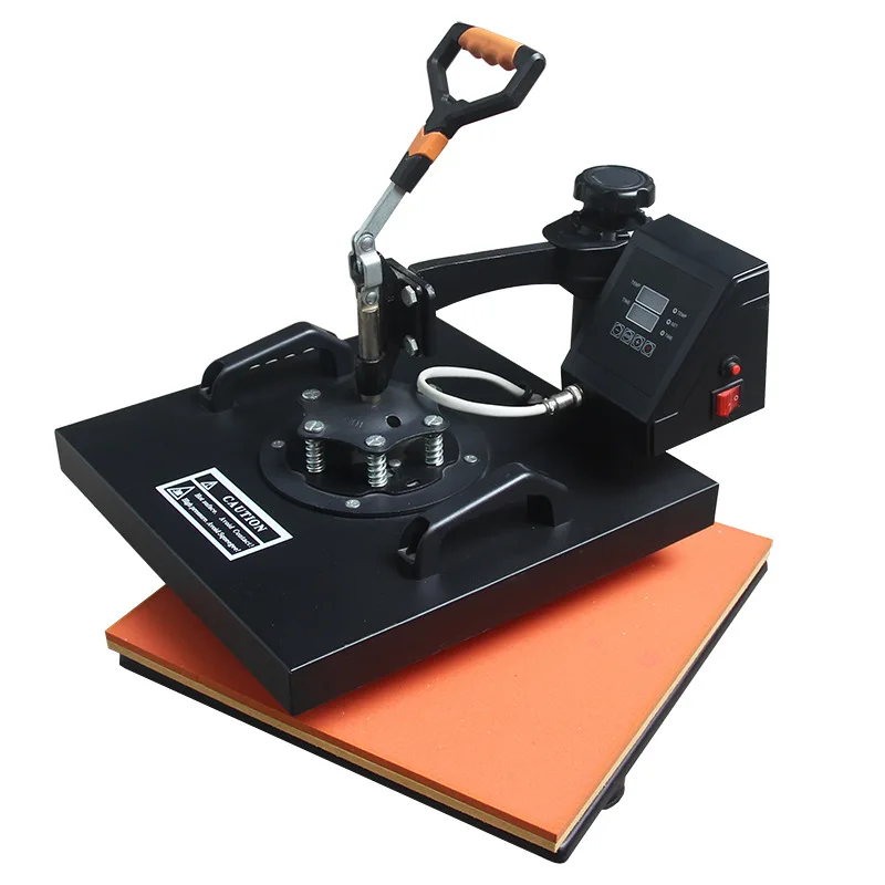 

Heat transfer hot stamping machine 38×38 multifunctional 5-in-1 press ironing machine plate hat hot cup ironing machine