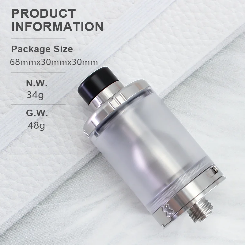 SXK Style CloudOnex Cloud One X RTA Cloud Mods 22 3.3 6 Vape atomizer tank for coils & atomizers - gallery image 3