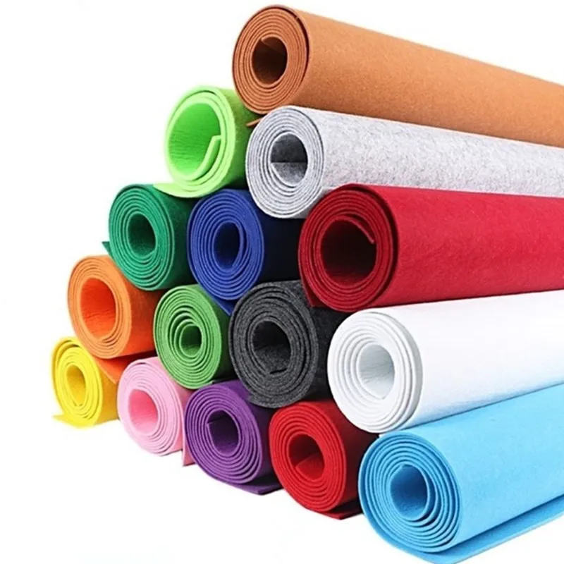 Teramila 3mm grubości 20x90cm DIY świąteczne artykuły rzemieślnicze ręcznie robione robótki filcowe do rzemiosła rzeczy dla dziewczynek, akcesoria do szycia