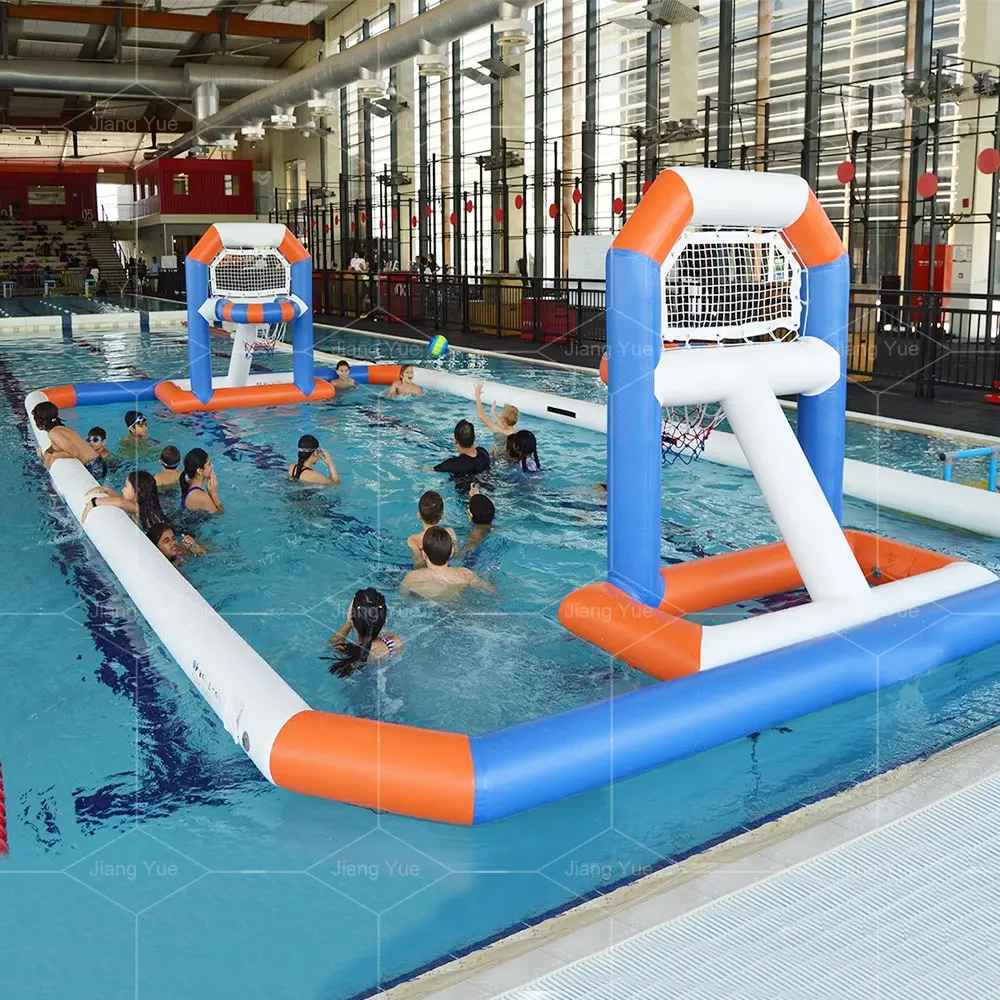 Commercial Inflatable Floating Basketball Playing Field Floating Pool Inflatable Water Basketball Court for Pool Sea Games