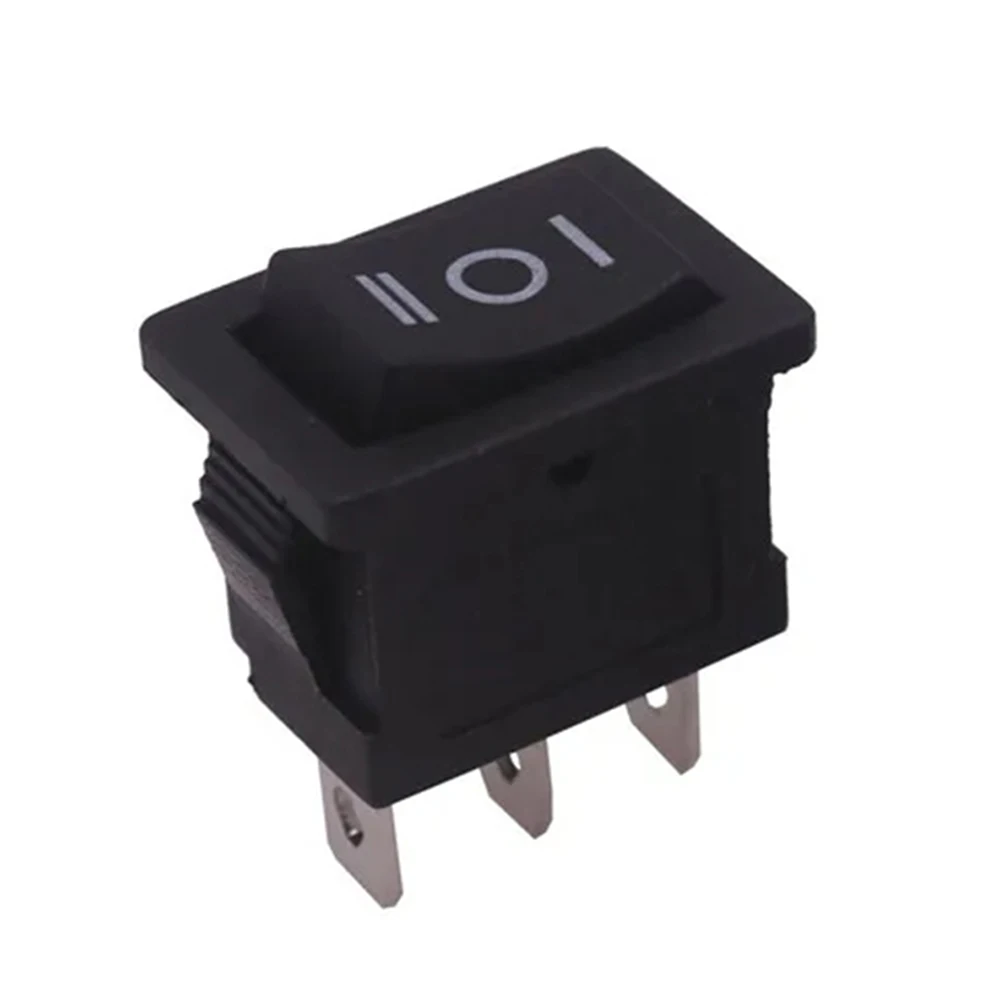 10 Pcs three speed boat type switch 20 * 15 * 25mm small button switch three foot rocker switch small household appliance switch