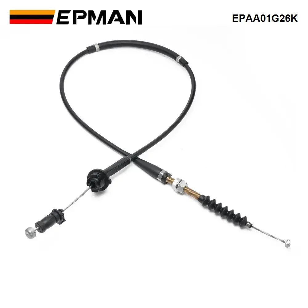 EPMAN Racing K-Swap K20 Throttle Cable For Integra 94-01 DC2 & For Civic EG 92-95 Carburetor Accelerator Cable EPAA01G26K