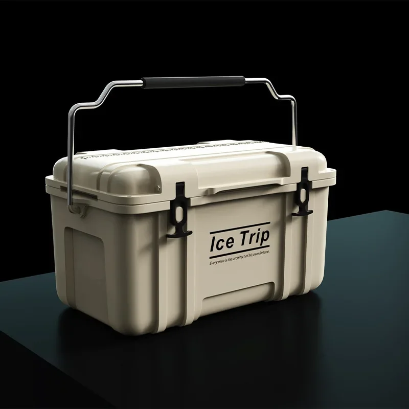 35L Insulation Large Mini Outdoor Portable Picnic Beer Can Drinking Plastic Insulated Ice Cooler Box