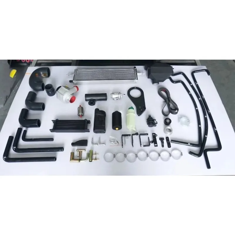 YIZHUO-RACING New Turbo Control Metal Supercharger Kit High Performance 2-Year Warranty for Mitsubishi Pajero V93