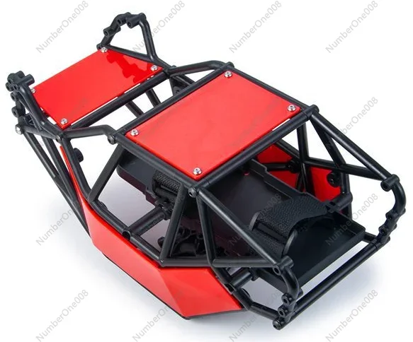 

Комплект шасси корпуса Rock Buggy для 1/10 RC гусеничного автомобиля Axial SCX10 II 90046 UTB10 Capra, синий