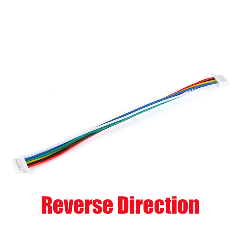 5Pcs Micro JST 1.25mm Wire Cable Connector 2P 3P 4P 5P 6P 7P 8P Same Reverse Direction Double Female Plug 10cm Electronic Dual