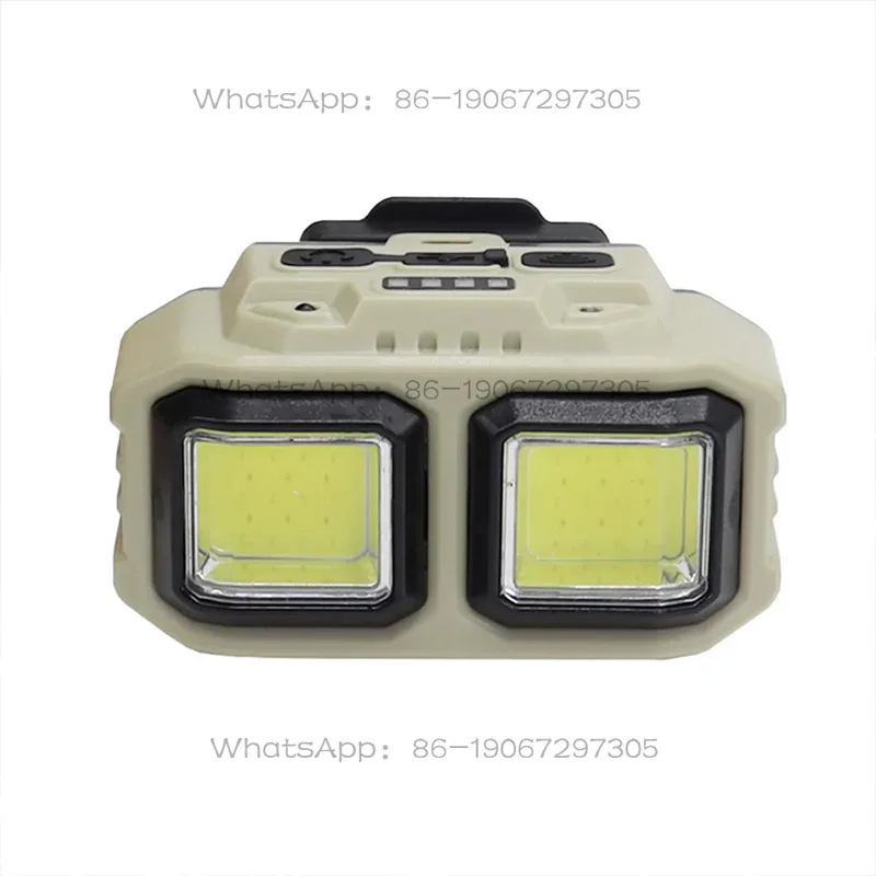 

Suitable for Outdoor Camping Fishing Helmet Light Red Signal Automatic Sensor Light USB Charging Head