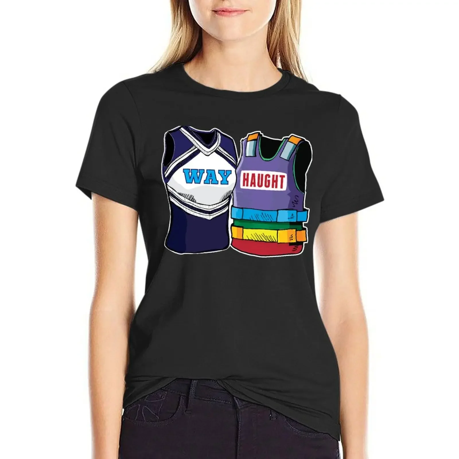 

WayHaught Wynonna Earp Rainbow Vests T-Shirt customs sports fans kawaii clothes anime clothes workout shirts for Women