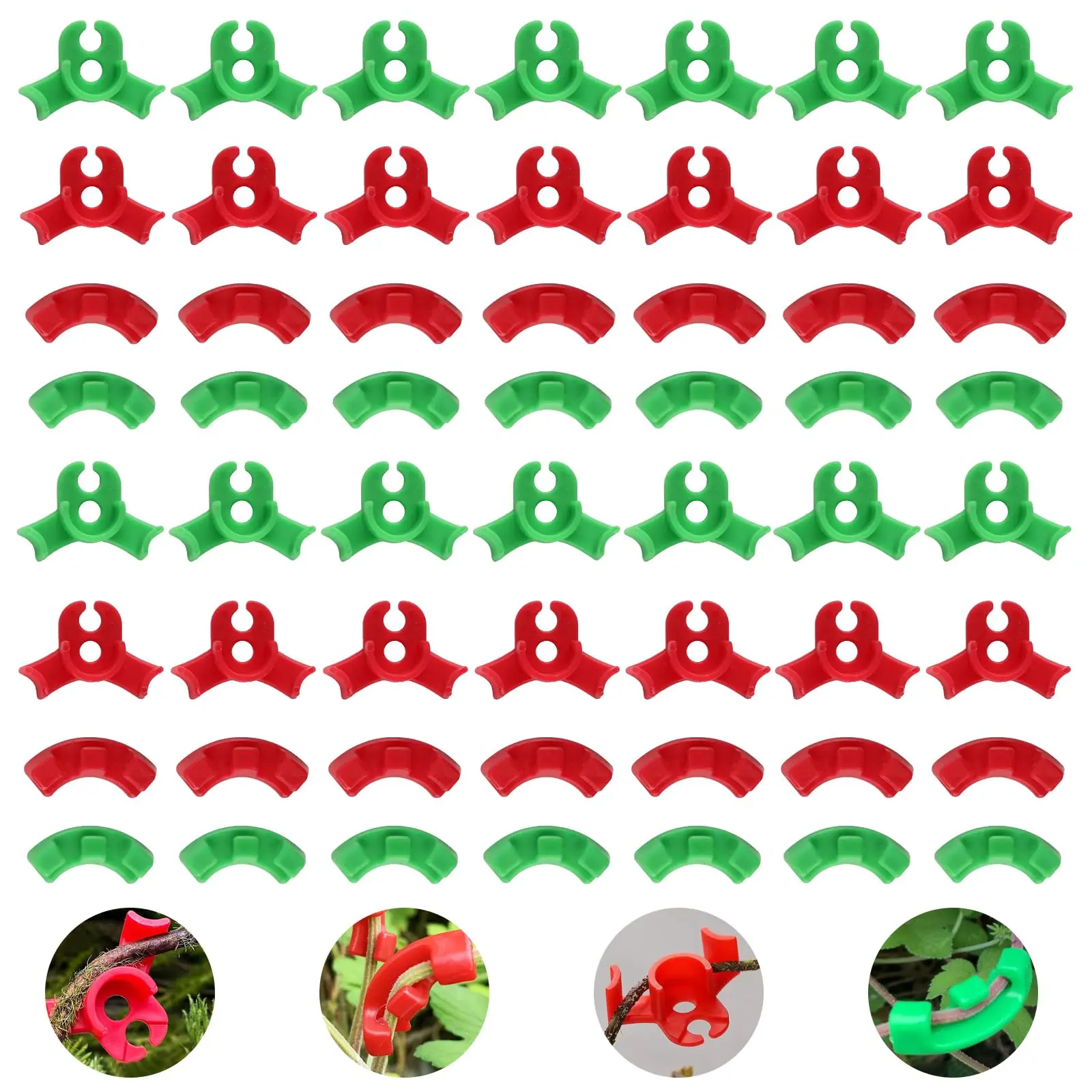 80-Pack 90° Plant T… - image