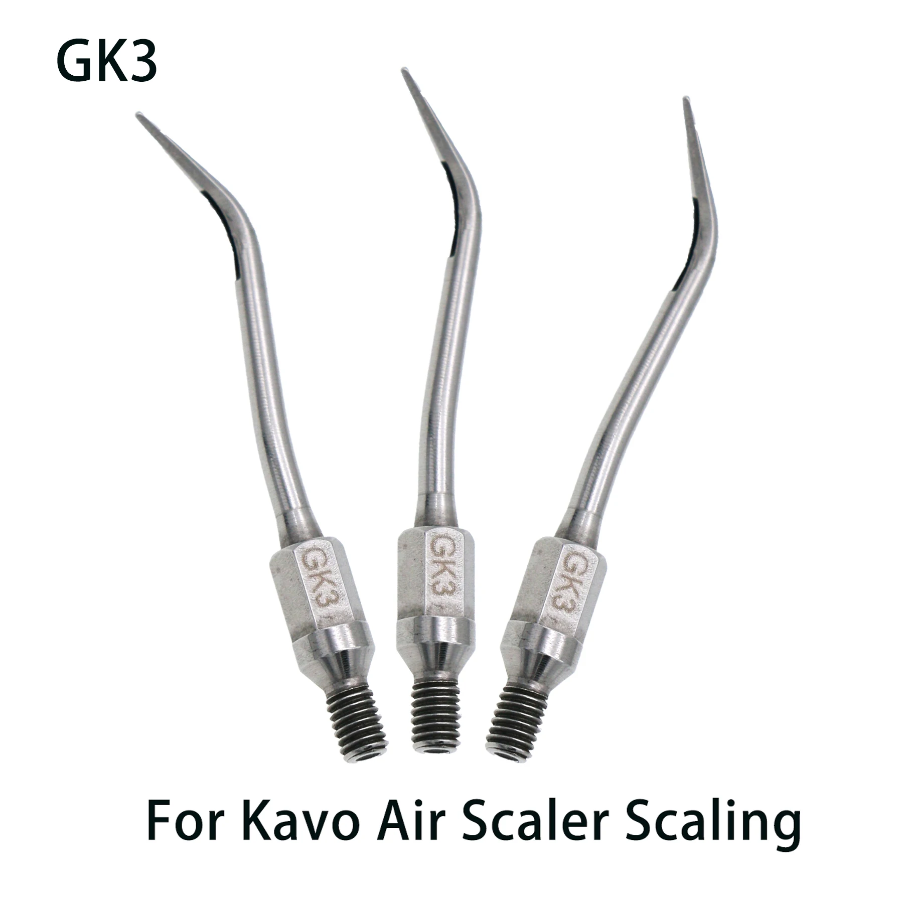 SEUJJRO GK3 Dental Ultrasonic Air Scaler Tips Fit For KAVO Sonicflex Scaling Piezo Handpiece Dentistry Tooth Calculus Remover