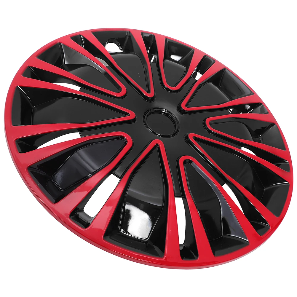 

15 Inch Decorative Hubcap Wheel Rim Cover Heavy Duty PP Material Scratch Resistant Easy Fit Vehicle Hubcaps for Cars 15 Inch