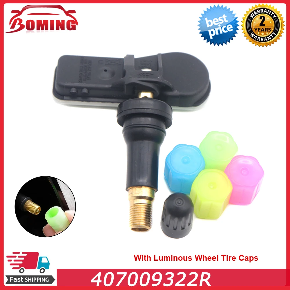

407009322R TPMS Tire Pressure Monitoring Sensor 433Mhz For Mercedes-Benz Citan Nissan NV300 NV400 Terrano 2012-2020 40700-9322R