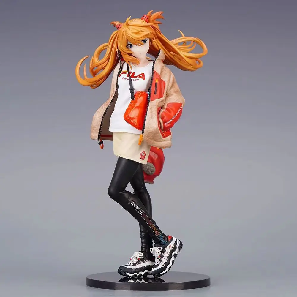 New Evangelion EVA Evangelion Asuka High Quality Edition Pretty Girl Model Desktop Ornament Anime Handmade view 3