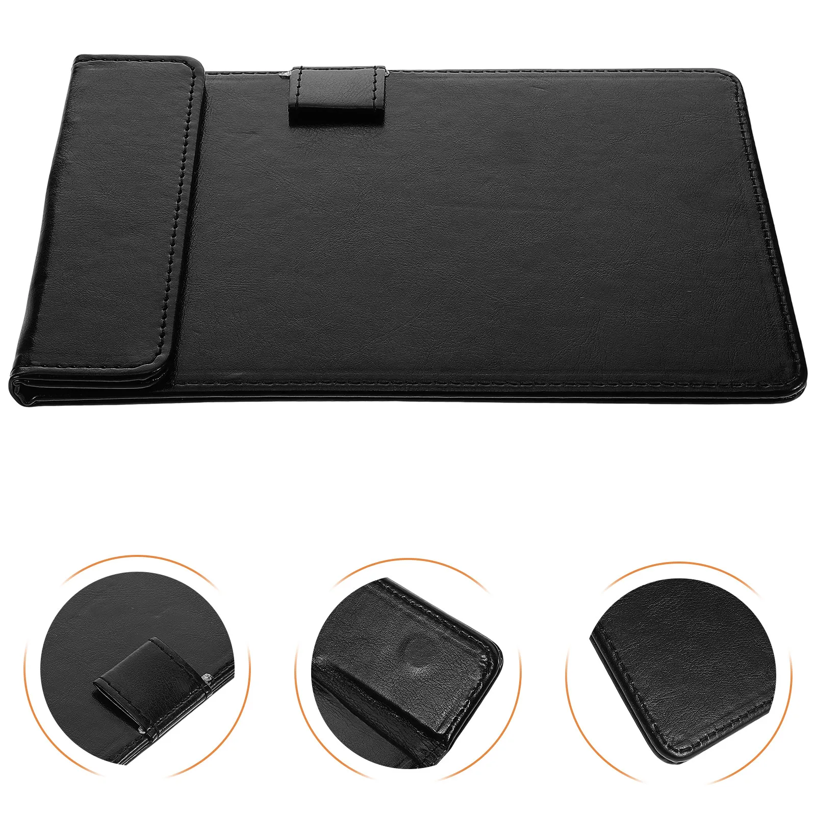 

Menu Clipboard PU Material Magnetic Clip for Restaurant Cafe Bar Receipt Slip Document Organizer Small Clip Board